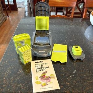 Mueller Multi Chopper Slicer with Accessories
